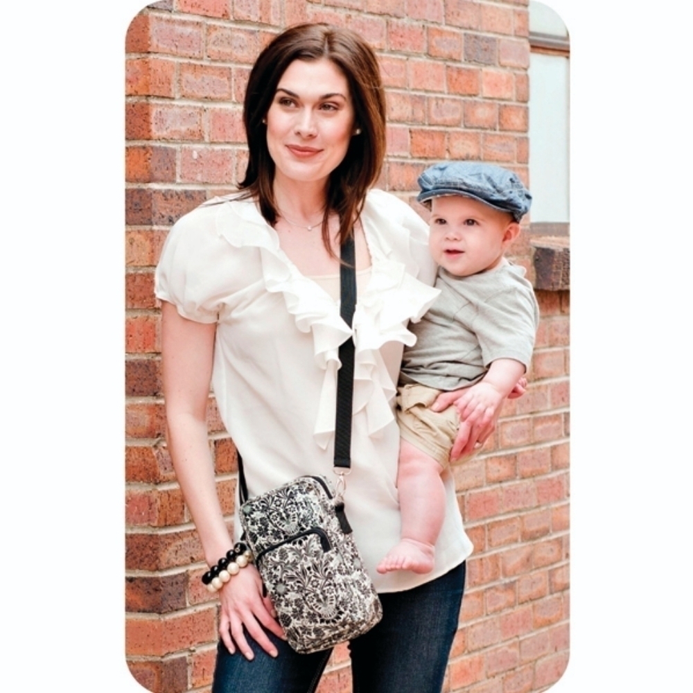 DIAPEES & WIPEES Hipster Bag, Floral Print - Picture 3 of 15